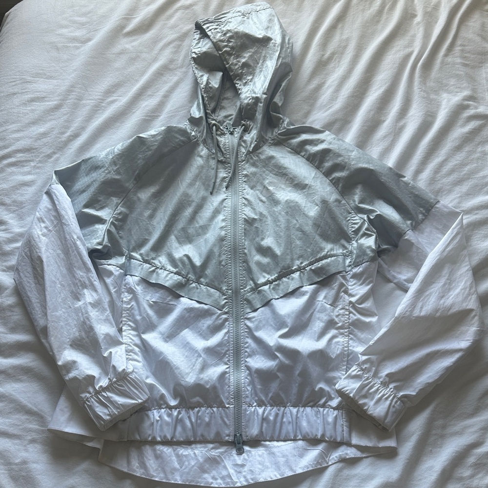 Nike Metallic Gray Windbreaker